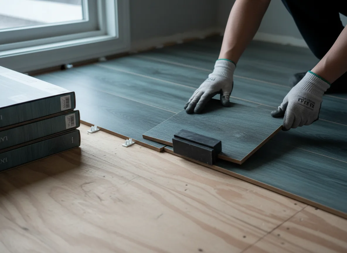 Luxury Vinyl Plank Installation company in Lane, KS